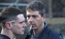 Jack O'Connell (Eric) with Ben Mendelsohn (Neville) in Starred Up